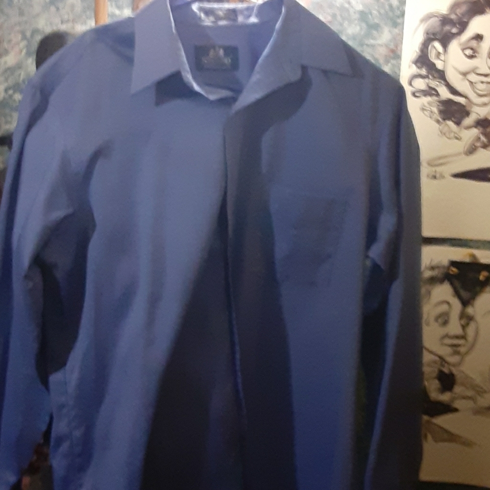 Stafford wrinkle free long sleeve shirt